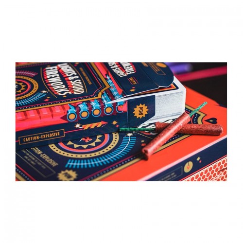 Bicycle Fireworks Premium Oyun Kağıdı Koleksiyonluk iskambil Kartları Destesi Bicycle Fireworks Premium Oyun Kağıdı Koleksiyonluk iskambil Kartları Destesi