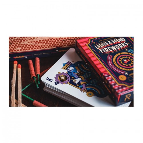 Bicycle Fireworks Premium Oyun Kağıdı Koleksiyonluk iskambil Kartları Destesi Bicycle Fireworks Premium Oyun Kağıdı Koleksiyonluk iskambil Kartları Destesi