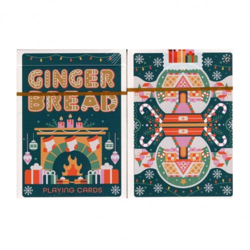 PM Gingerbread Premium Oyun Kağıdı Limited Edition Koleksiyonluk iskambil Kartları PM Gingerbread Premium Oyun Kağıdı Limited Edition Koleksiyonluk iskambil Kartları