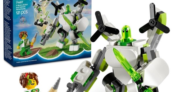 Lego DREAMZzz Z-Blob'un Robot ve Araç Maceraları 71487 (121 Parça)