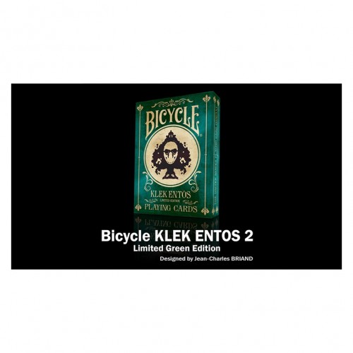 Bicycle Klek Entos 2 Marked Green işaretli Premium Oyun Kağıdı iskambil Kartları Destesi