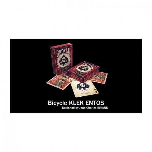 Bicycle Klek Entos Marked Red işaretli Premium Oyun Kağıdı iskambil Kartları Destesi