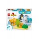Lego Duplo Vahşi Hayvan Aileleri: Penguenler ve Aslanlar 10442 (10 Parça)