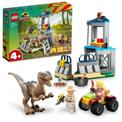 Lego Jurassic Park Velociraptor Kaçışı 76957 Yaratıcı Yapım Seti (137 Parça)
