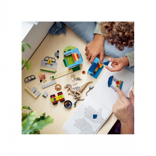 Lego Jurassic Park Velociraptor Kaçışı 76957 Yaratıcı Yapım Seti (137 Parça) Lego Jurassic Park Velociraptor Kaçışı 76957 Yaratıcı Yapım Seti (137 Parça)