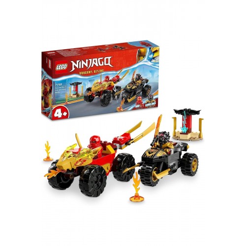 Lego Ninjago Kai Ve Ras'ın Araba Ve Motosiklet Savaşı 71789 (103 Parça)
