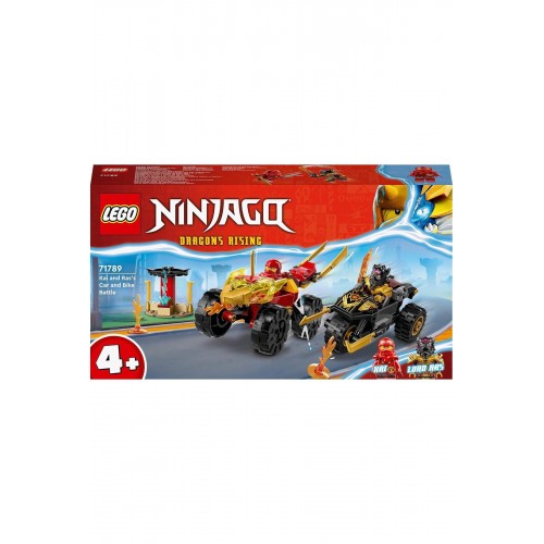 Lego Ninjago Kai Ve Ras'ın Araba Ve Motosiklet Savaşı 71789 (103 Parça)