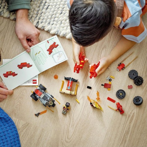 Lego Ninjago Kai Ve Ras'ın Araba Ve Motosiklet Savaşı 71789 (103 Parça)