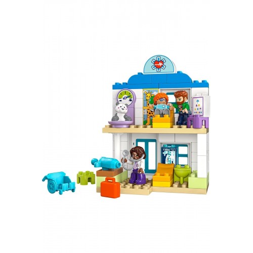 Lego Duplo Kasabası İlk Doktor Ziyareti 10449 Yapım Seti (65 Parça)