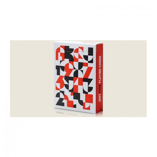 Bicycle Just Type v1 Premium Oyun Kağıdı Cardistry iskambil Kartları Destesi Bicycle Just Type v1 Premium Oyun Kağıdı Cardistry iskambil Kartları Destesi