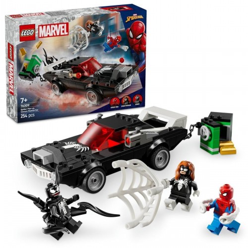 Lego Marvel Örümcek Adam, Venom Arabasına Karşı 76309 (254 Parça)