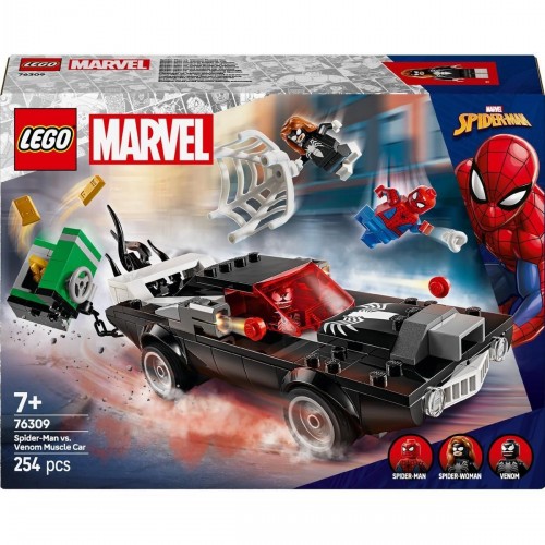 Lego Marvel Örümcek Adam, Venom Arabasına Karşı 76309 (254 Parça)
