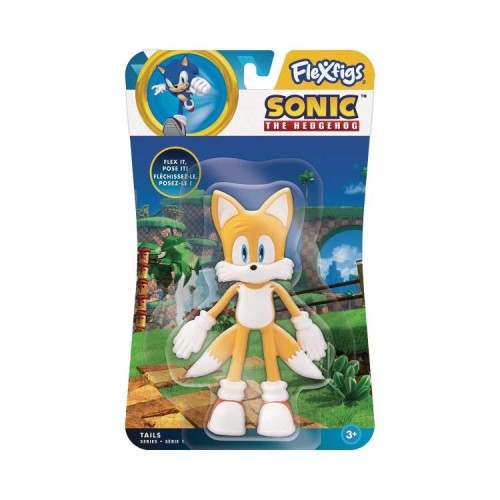 Orijinal Flexfigs Sonic The Hedgehog Tails Oyuncakları Figürleri 10cm