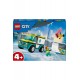 Lego City Acil Ambulansı ve Snowboardcu 60403 (79 Parça)