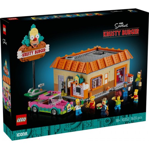 Lego Icons The Simpsons: Krusty Burger 10352 (1635 Parça)