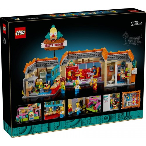 Lego Icons The Simpsons: Krusty Burger 10352 (1635 Parça)