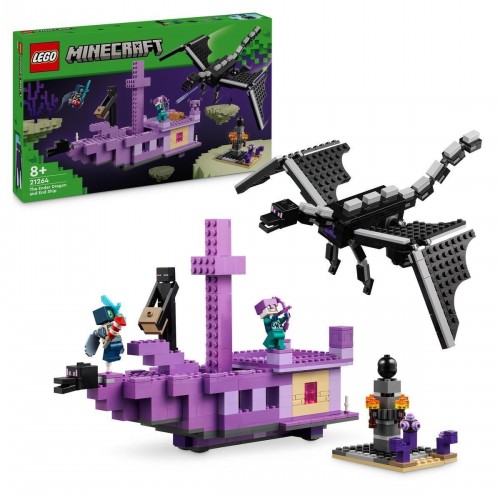 Lego Minecraft Ender Ejderhası ve End Gemisi 21264 (657 Parça)
