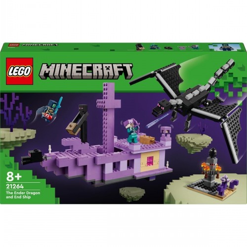 Lego Minecraft Ender Ejderhası ve End Gemisi 21264 (657 Parça)