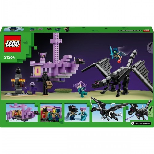 Lego Minecraft Ender Ejderhası ve End Gemisi 21264 (657 Parça)