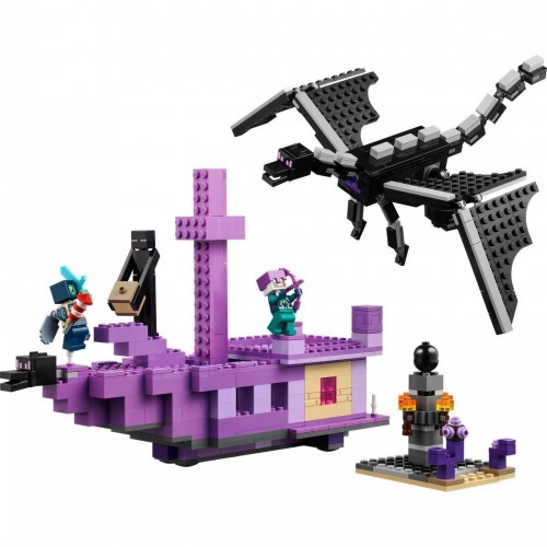 Lego Minecraft Ender Ejderhası ve End Gemisi 21264 (657 Parça)