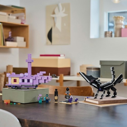 Lego Minecraft Ender Ejderhası ve End Gemisi 21264 (657 Parça)