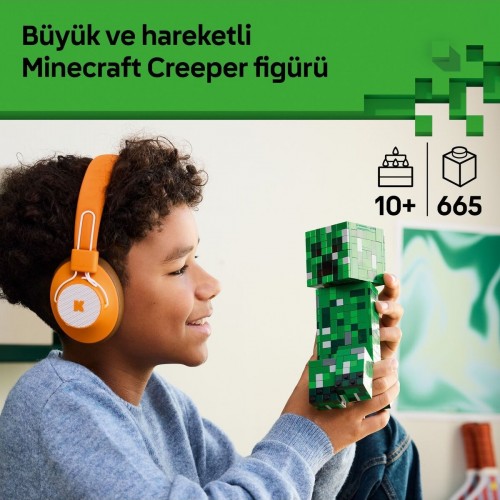 Lego Minecraft Creeper 21276 (665 Parça)