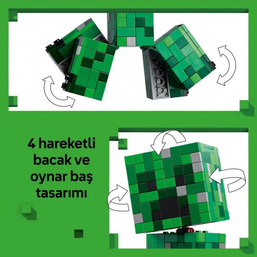 Lego Minecraft Creeper 21276 (665 Parça)