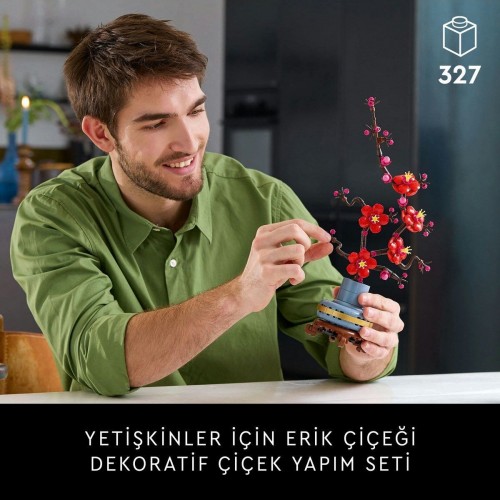 Lego Icons Erik Çiçeği Dekoratif Çiçek Sergileme Seti 10369 (327 Parça) Lego Icons Erik Çiçeği Dekoratif Çiçek Sergileme Seti 10369 (327 Parça)
