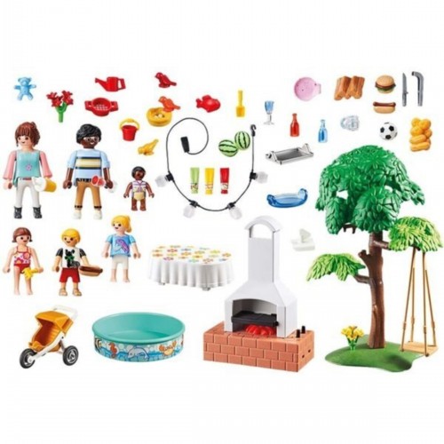 Playmobil City Ev Açılışı Partisi 6 Figürlü Oyun Yapım Seti Oyuncakları 9272 (101 Parça)
