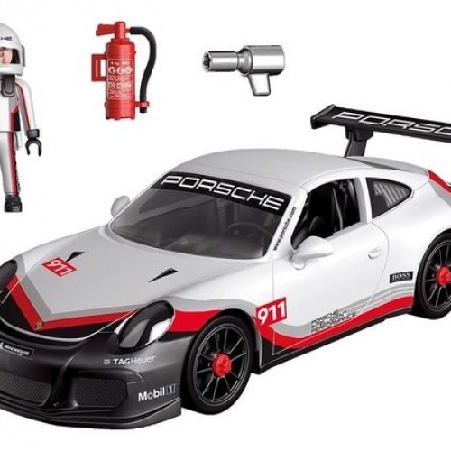 Playmobil Porsche 911 GT3 Cup Işıklı Arabaları Oyun Seti Oyuncakları 70764 (35 Parça)
