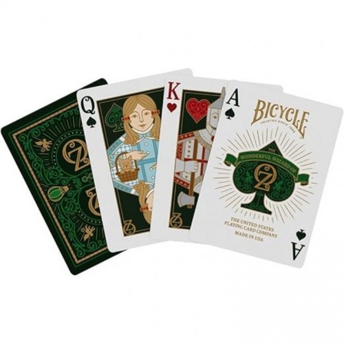 Bicycle Wizard of Oz Büyücüsü Premium Oyun Kağıdı iskambil Kartları Destesi Bicycle Wizard of Oz Büyücüsü Premium Oyun Kağıdı iskambil Kartları Destesi