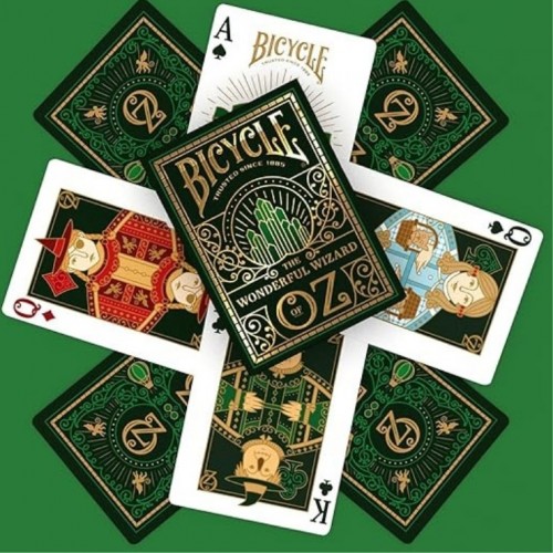Bicycle Wizard of Oz Büyücüsü Premium Oyun Kağıdı iskambil Kartları Destesi Bicycle Wizard of Oz Büyücüsü Premium Oyun Kağıdı iskambil Kartları Destesi