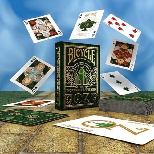 Bicycle Wizard of Oz Büyücüsü Premium Oyun Kağıdı iskambil Kartları Destesi Bicycle Wizard of Oz Büyücüsü Premium Oyun Kağıdı iskambil Kartları Destesi