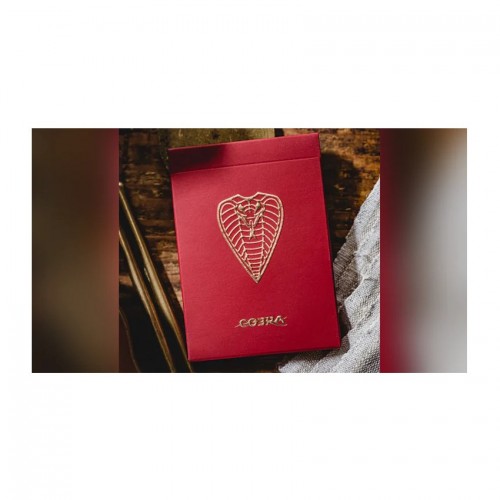 Cartamundi Cobra Red V2 Oyun Kağıdı Limited Edition Koleksiyonluk iskambil Kartları Destesi