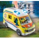 Playmobil City Life Işıklı ve Sesli Ambulans Oyun Seti Oyuncakları 71202 (67 Parça) 