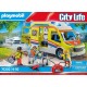 Playmobil City Life Işıklı ve Sesli Ambulans Oyun Seti Oyuncakları 71202 (67 Parça) 