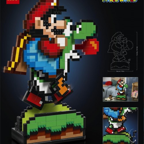 Lego Super Mari Super Mario World: Mario ve Yoshi 71438 Lego Super Mari Super Mario World: Mario ve Yoshi 71438