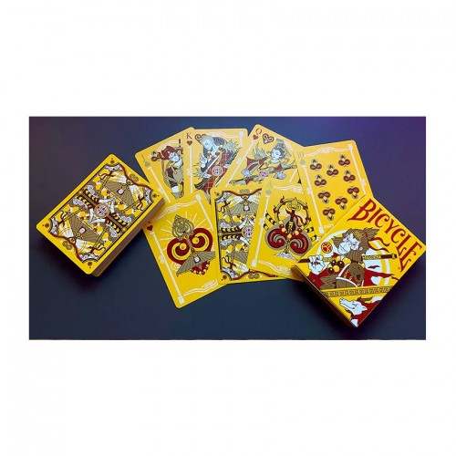 Bicycle Wukong Rebellion (Yellow) Oyun Kağıdı Koleksiyonluk iskambil Kartları