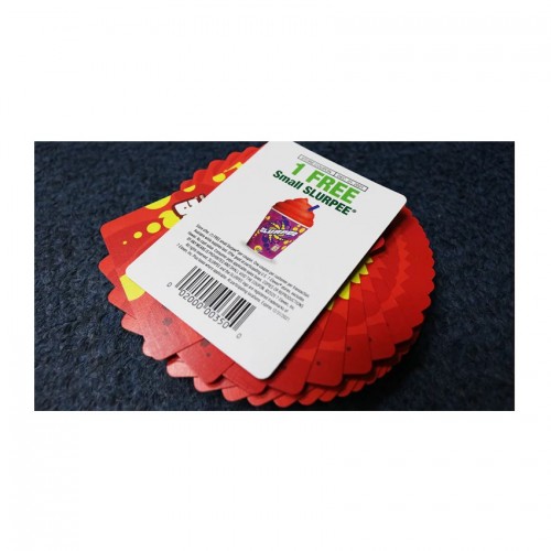 Bicycle 7-Eleven Slurpee Red Oyun Kağıdı Limited Edition Koleksiyonluk iskambil Kartları