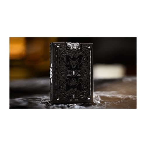 Cartamundi Black Requiem Counterspell Premium Oyun Kağıdı Limited Edition iskambil Kartları