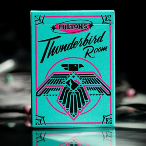 Bicycle Fulton's Thunderbird Room Turquoise Edition Premium Oyun Kağıdı iskambil Kartları Destesi