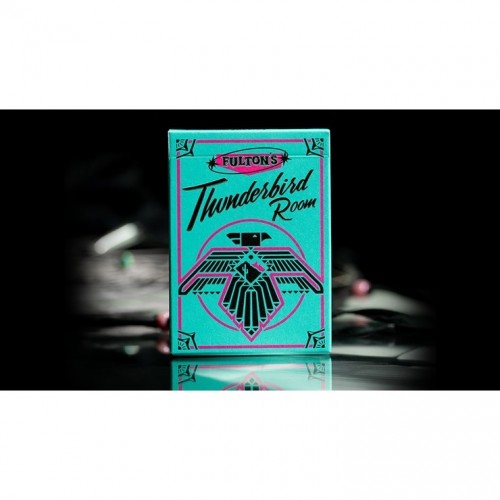 Bicycle Fulton's Thunderbird Room Turquoise Edition Premium Oyun Kağıdı iskambil Kartları Destesi Bicycle Fulton's Thunderbird Room Turquoise Edition Premium Oyun Kağıdı iskambil Kartları Destesi