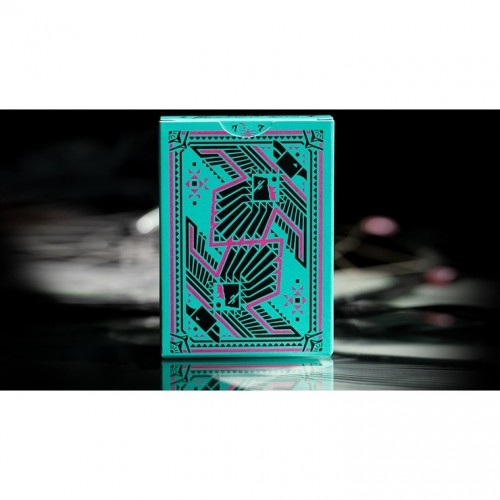 Bicycle Fulton's Thunderbird Room Turquoise Edition Premium Oyun Kağıdı iskambil Kartları Destesi Bicycle Fulton's Thunderbird Room Turquoise Edition Premium Oyun Kağıdı iskambil Kartları Destesi