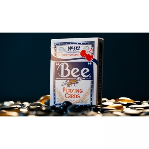 Bicycle Limited Bee X Cherry Casino Mavi (Blue) Premium Oyun Kağıdı iskambil Kartları Destesi
