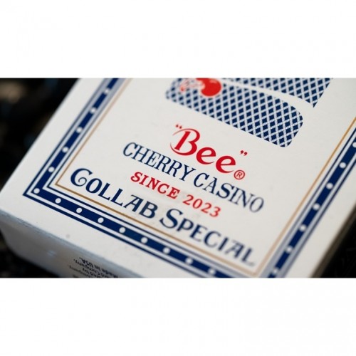 Bicycle Limited Bee X Cherry Casino Mavi (Blue) Premium Oyun Kağıdı iskambil Kartları Destesi