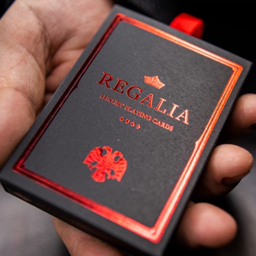 Cartamundi Shin Lim Regalia Red Signature Premium Oyun Kağıdı Limited Edition iskambil Kartları