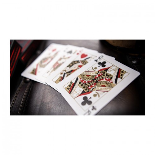 Cartamundi Shin Lim Regalia Red Signature Premium Oyun Kağıdı Limited Edition iskambil Kartları