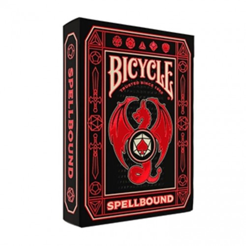 Bicycle Spellbound Red Dragon Premium Oyun Kağıdı Limited Edition iskambil Kartları Destesi Bicycle Spellbound Red Dragon Premium Oyun Kağıdı Limited Edition iskambil Kartları Destesi