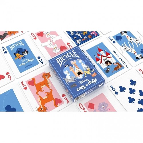 Bicycle Disney Cats and Dogs Premium Oyun Kağıdı iskambil Kartları Destesi Bicycle Disney Cats and Dogs Premium Oyun Kağıdı iskambil Kartları Destesi