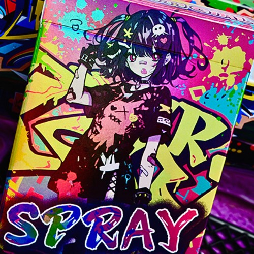 King Star Graffiti Girls Shinjuku Spray Girls V1 Premium Oyun Kağıdı iskambil Kartları Destesi